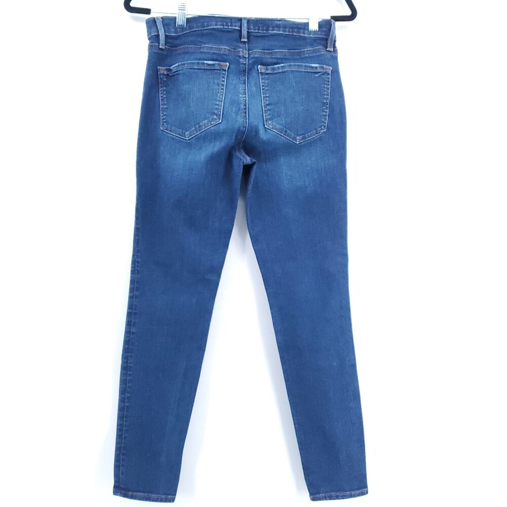 Ann Taylor Loft Women Modern Skinny Med Wash Skinny Jean Slight Stretch| 4/27 - Picture 7 of 12